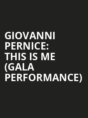 Giovanni Pernice%3A This Is Me %28Gala Performance%29 at Her Majestys Theatre